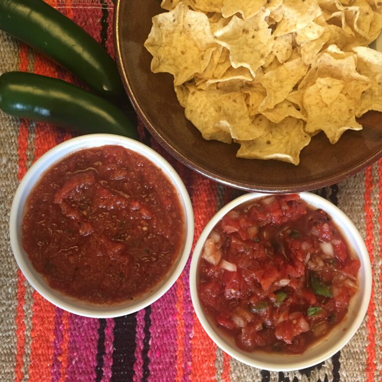 Simple and Delicious Salsa, Two Ways!