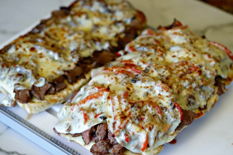 Steak and Cheese Ciabatta Bread