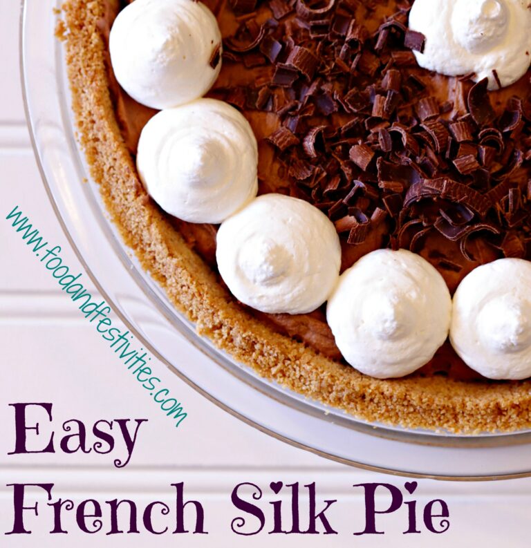 Easy French Silk Pie