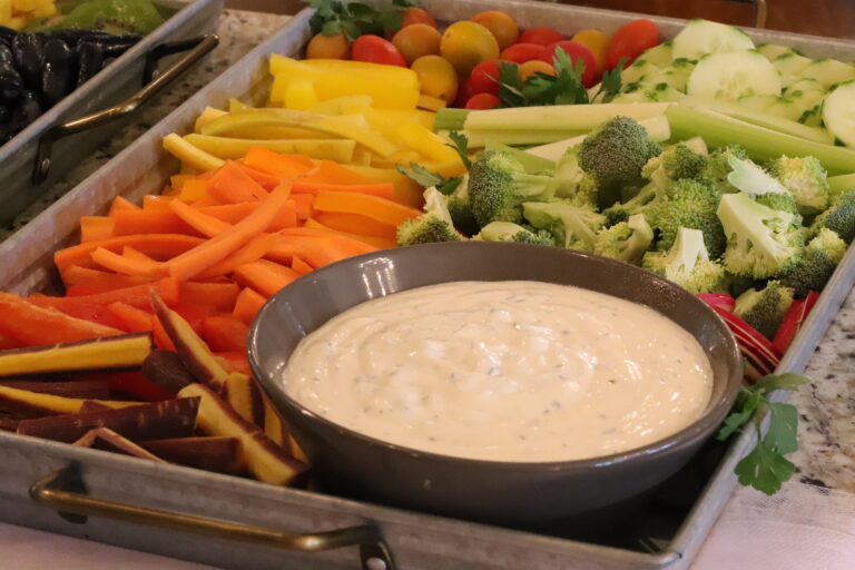 Homemade Herby Ranch Veggie Dip