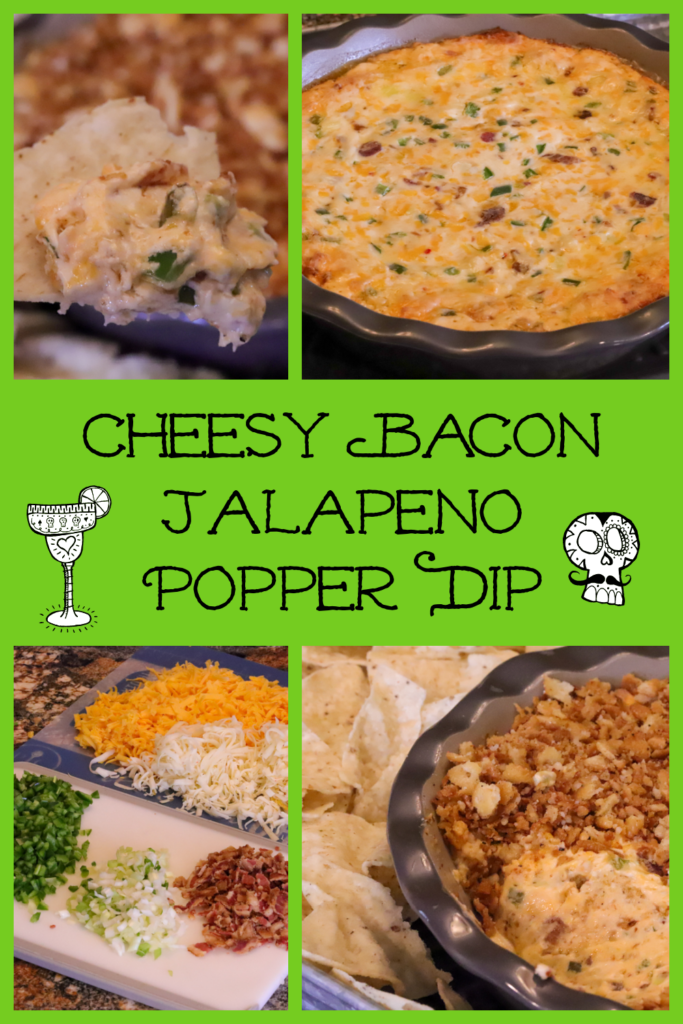 Cheesy Bacon Jalapeno Popper Dip Pin