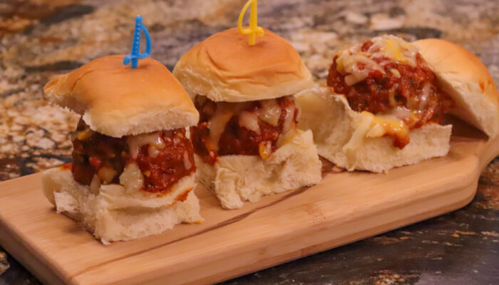 Superbowl Meatball Sliders